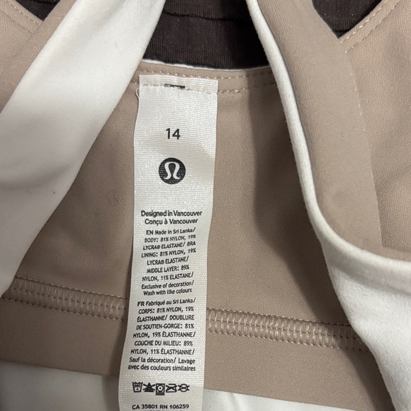 University of Arizona Align Tank Size 14 NWT - Picture 2 of 3